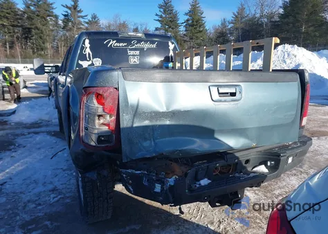 2011 GMC Sierra 2500Hd Sle from USA, damaged, VIN 1GT120CG1BF217712